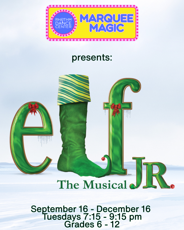 Marquee Magic presents Elf The Musical, JR! Begins September 16th. Grades 6-12! Click here to learn more!!