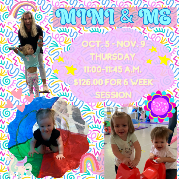 Register now for Mini & Me with your walking toddler! First session of the season starting October 5!!